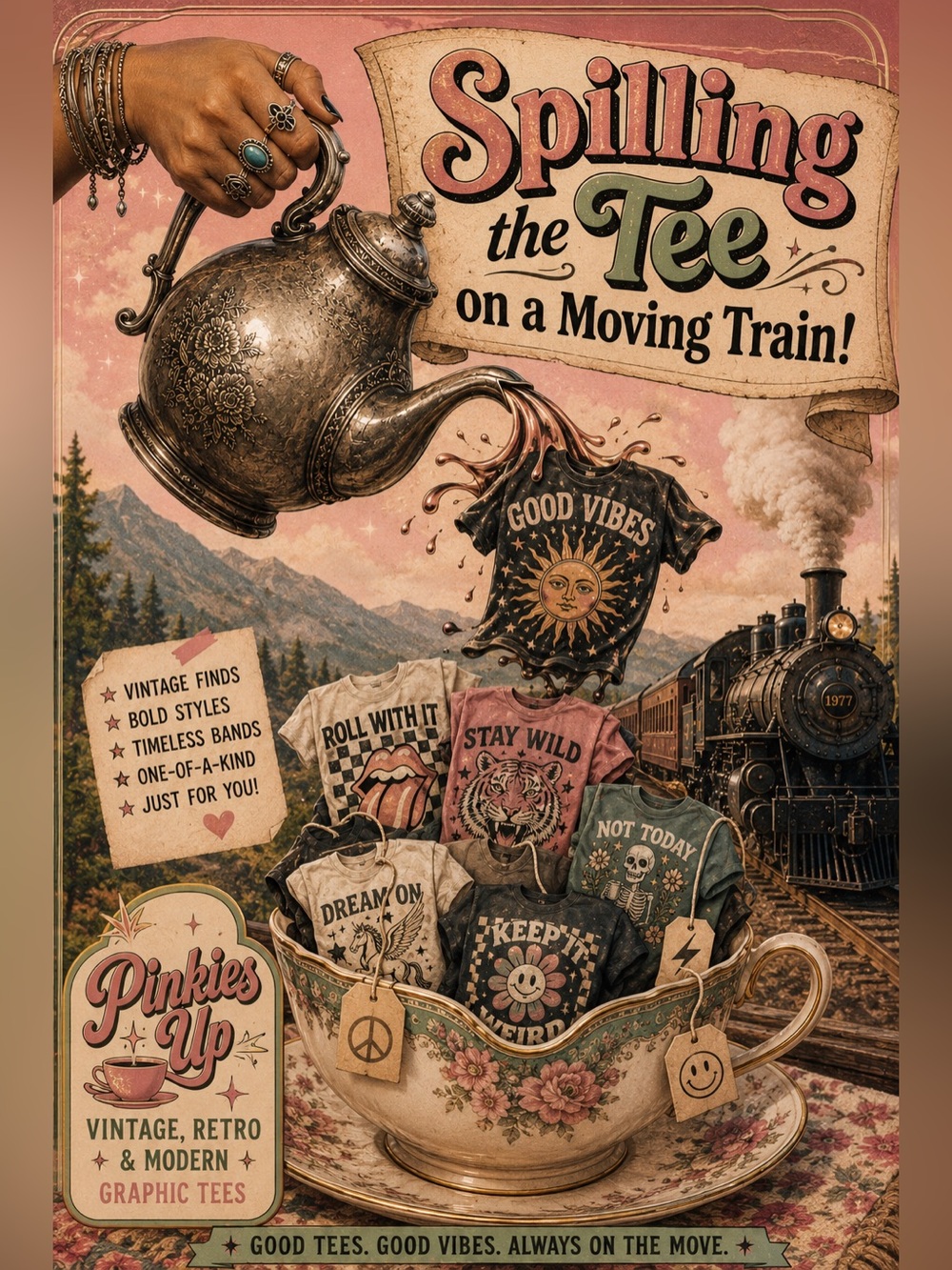 SPILLING THE TEE- NEXT SHOW 7/14/26•✨2am - 5am EST STILL AVAIL.✨👕👚🚉 - Picture 7 of 7